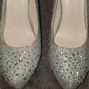 SPARKLY BEADED/RHINESTON  Ladies heels‎